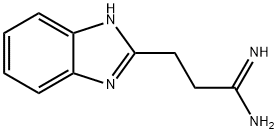 3-(1H-Benzimidazol-2-yl)propanimidamide Struktur