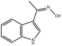 (1Z)-1-(1H-Indol-3-yl)ethanone oxime Struktur