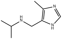 N-[(4-Methyl-1H-imidazol-5-yl)methyl]propan-2-amine dihydrochloride Struktur