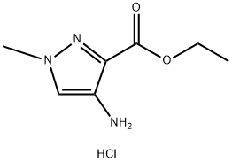 Ethyl 4-amino-1-methyl-1H-pyrazole-3-carboxylate Struktur