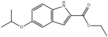 Ethyl 5-isopropoxy-1H-indole-2-carboxylate Struktur