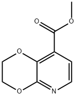 2,3-二氫-[1,4]二氧代[2,3-B]吡啶-8-羧酸甲酯, 1331957-61-9, 結構式