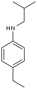 (4-Ethylphenyl)isobutylamine Struktur