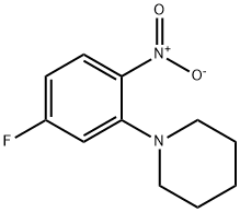 1-(5-Fluoro-2-nitrophenyl)piperidine Struktur