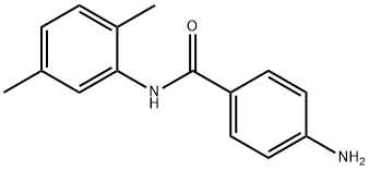 4-AMINO-N-(2,5-DIMETHYLPHENYL)BENZAMIDE Struktur