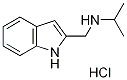 N-(1H-INDOL-2-YLMETHYL)PROPAN-2-AMINE HYDROCHLORIDE Struktur