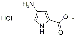 methyl 4-amino-1H-pyrrole-2-carboxylate hydrochloride Struktur