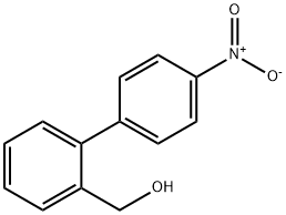 (4'-nitro[1,1'-biphenyl]-2-yl)methanol Struktur