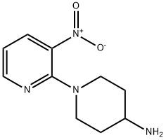 1-(3-Nitropyridin-2-yl)piperidin-4-amine Struktur