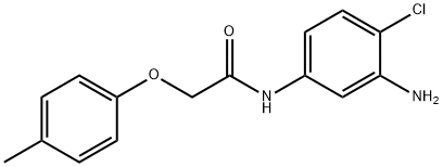 N-(3-Amino-4-chlorophenyl)-2-(4-methylphenoxy)-acetamide Structure