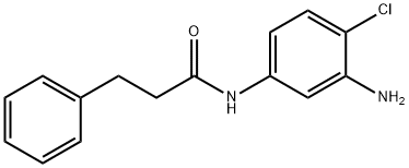 N-(3-Amino-4-chlorophenyl)-3-phenylpropanamide Struktur