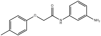 N-(3-Aminophenyl)-2-(4-methylphenoxy)acetamide Struktur