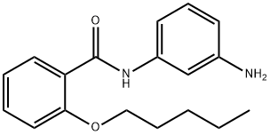 N-(3-Aminophenyl)-2-(pentyloxy)benzamide Struktur