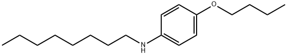 N-(4-Butoxyphenyl)-N-octylamine Struktur