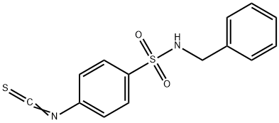 N-Benzyl-4-isothiocyanatobenzenesulfonamide Struktur