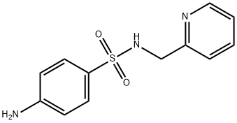 4-amino-N-(pyridin-2-ylmethyl)benzenesulfonamide Struktur