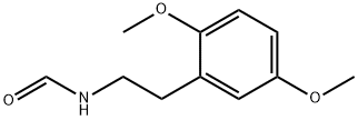 2-(2,5-dimethoxyphenyl)ethylformamide Struktur