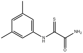 2-[(3,5-dimethylphenyl)amino]-2-thioxoacetamide Struktur