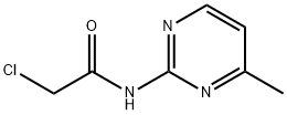 2-Chloro-N-(4-methyl-pyrimidin-2-yl)-acetamide Struktur