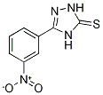 3H-1,2,4-triazole-3-thione, 2,4-dihydro-5-(3-nitrophenyl)- Struktur