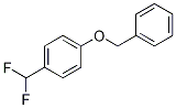 1-Benzyloxy-4-(difluoromethyl)benzene Struktur