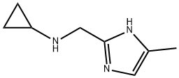 N-[(4-Methyl-1H-imidazol-2-yl)methyl]-cyclopropanamine dihydrochloride Struktur