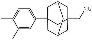 3-(3,4-DIMETHYLPHENYL)-1-ADAMANTYL]METHYLAMINE Struktur