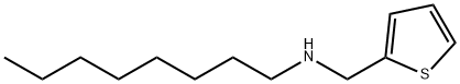 N-(2-Thienylmethyl)-1-octanamine Struktur