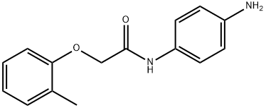 N-(4-Aminophenyl)-2-(2-methylphenoxy)acetamide Struktur