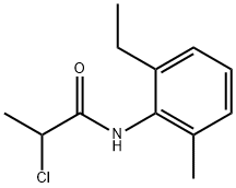 2-chloro-N-(2-ethyl-6-methylphenyl)propanamide Struktur