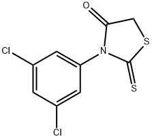 3-(3,5-dichlorophenyl)-2-thioxo-1,3-thiazolidin-4-one Struktur