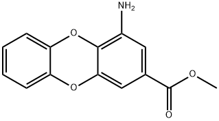 methyl 4-aminooxanthrene-2-carboxylate Struktur