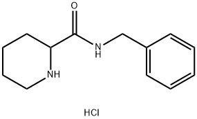 N-Benzyl-2-piperidinecarboxamide hydrochloride Struktur