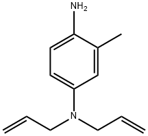 N-4,N-4-Diallyl-2-methyl-1,4-benzenediamine Struktur