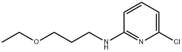 6-Chloro-N-(3-ethoxypropyl)-2-pyridinamine Struktur