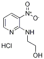 ethanol, 2-[(3-nitro-2-pyridinyl)amino]- Struktur