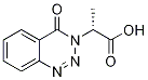 (2R)-2-(4-Oxo-1,2,3-benzotriazin-3(4H)-yl)-propanoic acid Struktur