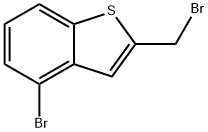 4-Bromo-2-(bromomethyl)-1-benzothiophene Struktur