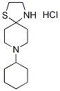 8-Cyclohexyl-1-thia-4,8-diazaspiro[4.5]decane hydrochloride Struktur