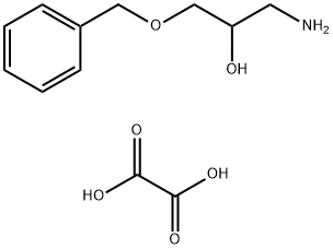 1-AMINO-3-BENZYLOXY-PROPAN-2-OL OXALATE Struktur