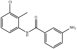 3-AMINO-N-(3-CHLORO-2-METHYLPHENYL)BENZAMIDE Struktur