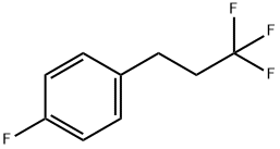 1-FLUORO-4-(3,3,3-TRIFLUOROPROPYL)BENZENE Struktur