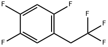 1,2,4-Trifluoro-5-(2,2,2-trifluoroethyl)-benzene Struktur