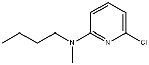 N-Butyl-6-chloro-N-methyl-2-pyridinamine Struktur