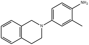 4-[3,4-Dihydro-2(1H)-isoquinolinyl]-2-methylaniline Struktur