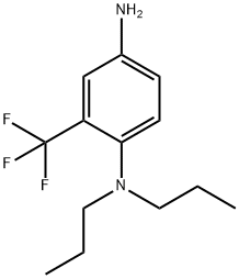 N-1,N-1-Dipropyl-2-(trifluoromethyl)-1,4-benzenediamine Struktur