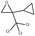 2-Cyclopropyl-2-(trichloromethyl)oxirane Struktur