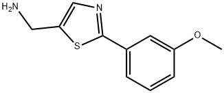 {[2-(3-Methoxyphenyl)-1,3-thiazol-5-yl]-methyl}amine dihydrochloride Struktur