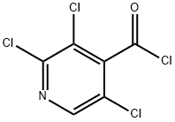 2,3,5-Trichloroisonicotinoyl chloride Struktur