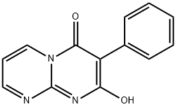 2-Hydroxy-3-phenyl-4H-pyrimido[1,2-a]pyrimidin-4-one Struktur